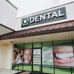 Q Dental building facade, street view